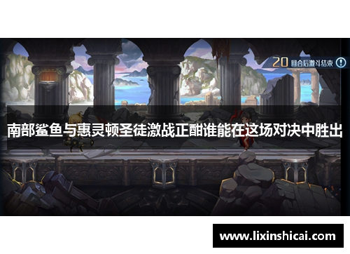 南部鲨鱼与惠灵顿圣徒激战正酣谁能在这场对决中胜出
